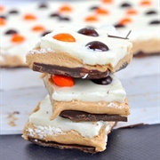 Peanut Butter Chocolate Monster Bars