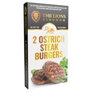 Ostrich Steak Burger Patty