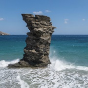 Pidima Beach, Andros Greece