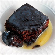 Chocolate Cake With Butter Sauce