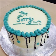 Apology Cake