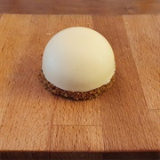 White Chocolate and Mango Mousse