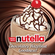 Nutella Milkshake