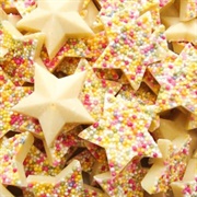 White Chocolate Jazzle Stars