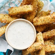 Mozzarella Sticks With Ranch