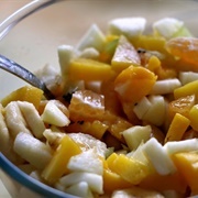 Apple Orange Banana Salad