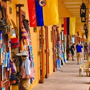 Las Bóvedas Market, Cartagena, Colombia