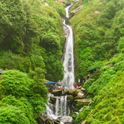 Bhagsu Waterfall, India