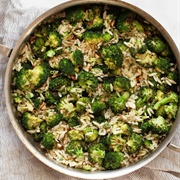 Roasted Broccoli, Bell Pepper & Orzo Salad