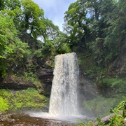 Henrhyd Falls, Brecon Beacons National Park, Wales