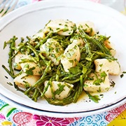 Samphire and Butter Gnocchi