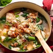 Pork and Rice Soup