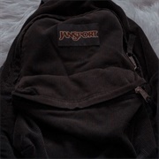 Old Black Backpack