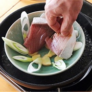 Steamed Japanese Amberjack