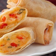 Banana Chocolate Lumpia With Mayonnaise