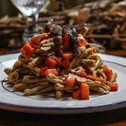 Italian Walnut Pumpkin &amp; Mushroom Pasta