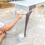 Chalk Paint on Furniture