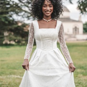 Decorated Square Bodice