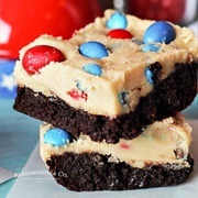 Cookie Dough Brownie Bars