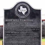 Boot Hill Cemetery
