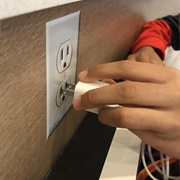 Fake Electrical Outlet