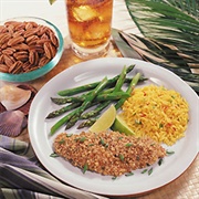 Spiced Snapper With Pecan Crust
