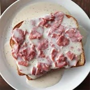 Chipped Beef on Toast