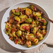 Maple Bacon Brussels Sprouts