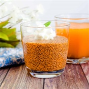 Papaya Tea Chia Pudding