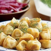 Fried Pelmeni