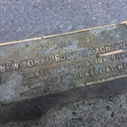 New York Produce Exchange Property Marker