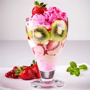 Strawberry Kiwi Sundae