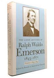 The Later Lectures of Ralph Waldo Emerson (Emerson)