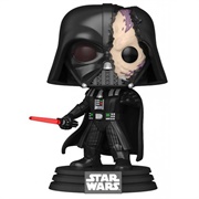 Darth Vader With Damaged Helmet