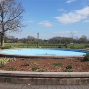 Fountain of the Planet of the Apes