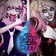 Junko Enoshima vs. Harley Quinn - Swizkii
