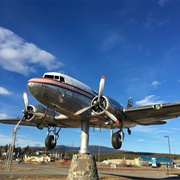 The World's Largest Weathervane, a DC-3