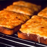 Cheese on Toast With Marmite