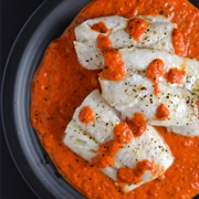Roasted Red Pepper Fish