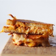 Inside-Out Kimchi Grilled Cheese