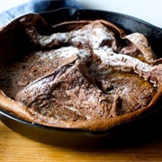 Chocolate Dutch Baby Pancake