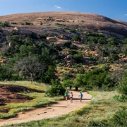 Hike Up to Enchanted Rock