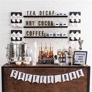 Coffee Bar at Reception