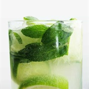 Coconut Rum & Lime and Elderflower Soda