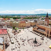 Main Market Square of Krakow, Poland