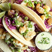 Shrimp Tempura Taco