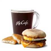 Sausage McMuffin With Egg Meal