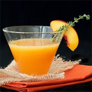 Nectarine Martini