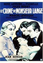 The Crime of Monsieur Lange (1936)