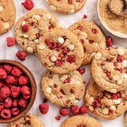 Raspberry Cheesecake Cookies